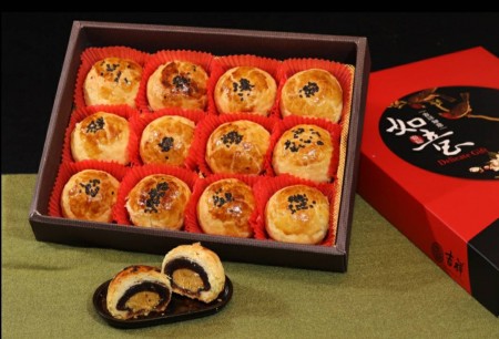 酥皮蛋黃酥 12入 禮盒裝(紙盒)